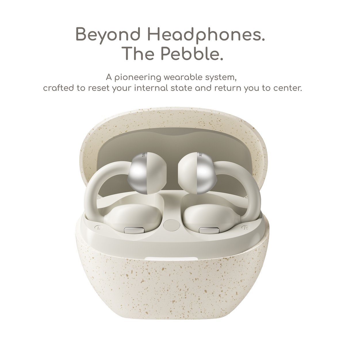 SoClip Pebble|The World‘s First Open-Ear Wellness Earbuds