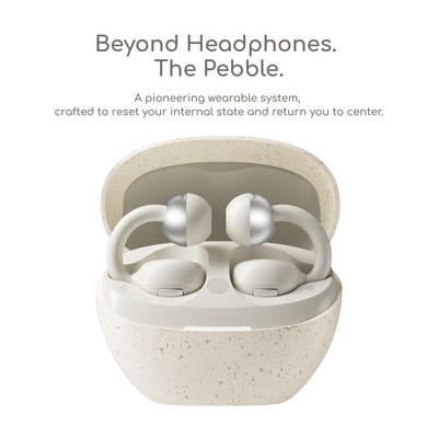 SoClip Pebble｜The World‘s First Open-Ear Wellness Earbuds