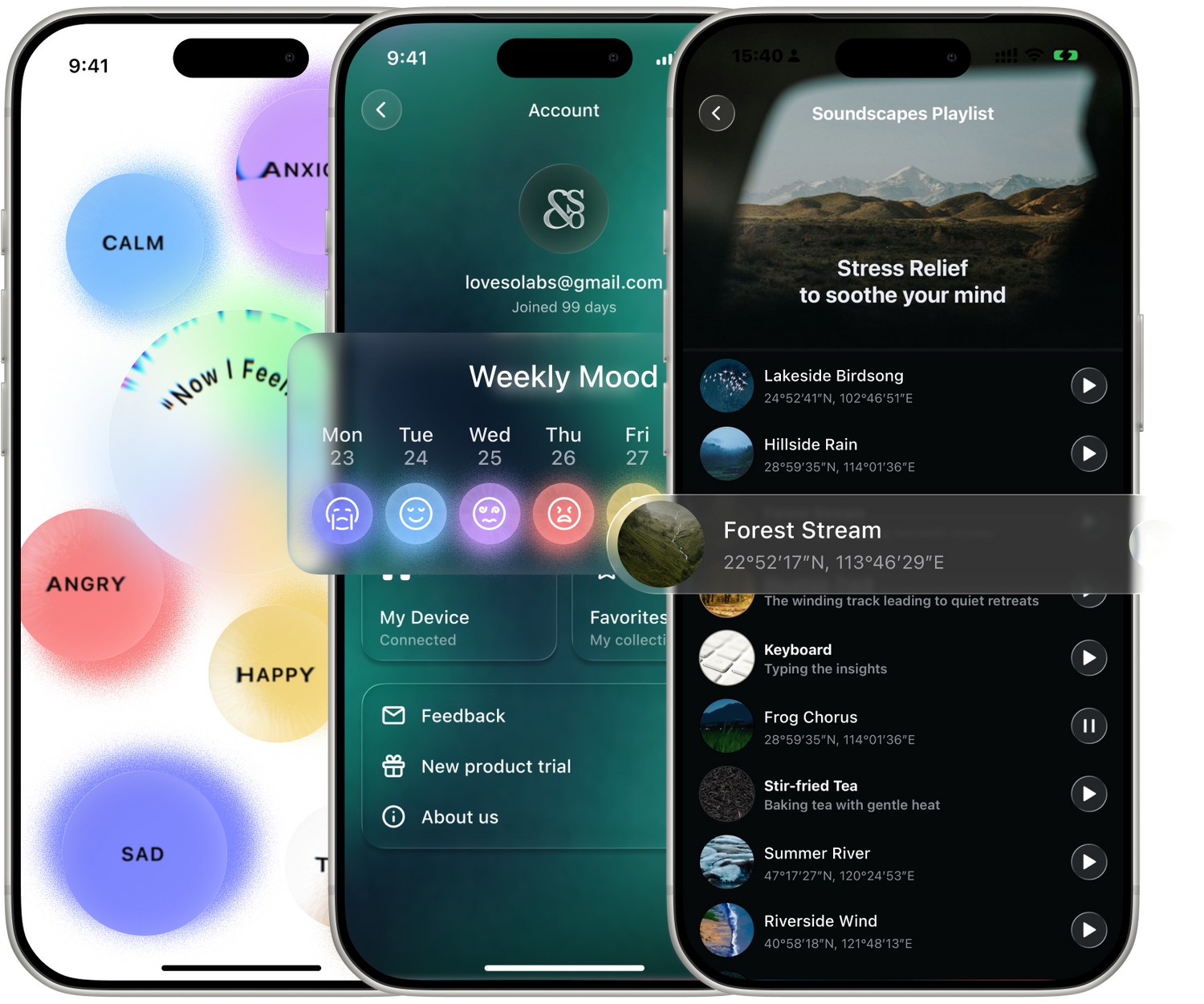 SoLabs App preview